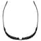 Ergodyne Anti-Fog Smoke Lens Matte Black Frameless Safety Glasses VALI-AF - alternate 5